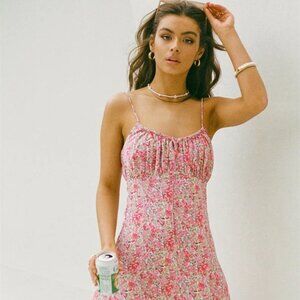 Sabo Skirt Tobi Dress -- Multi Color Floral Mini Dress